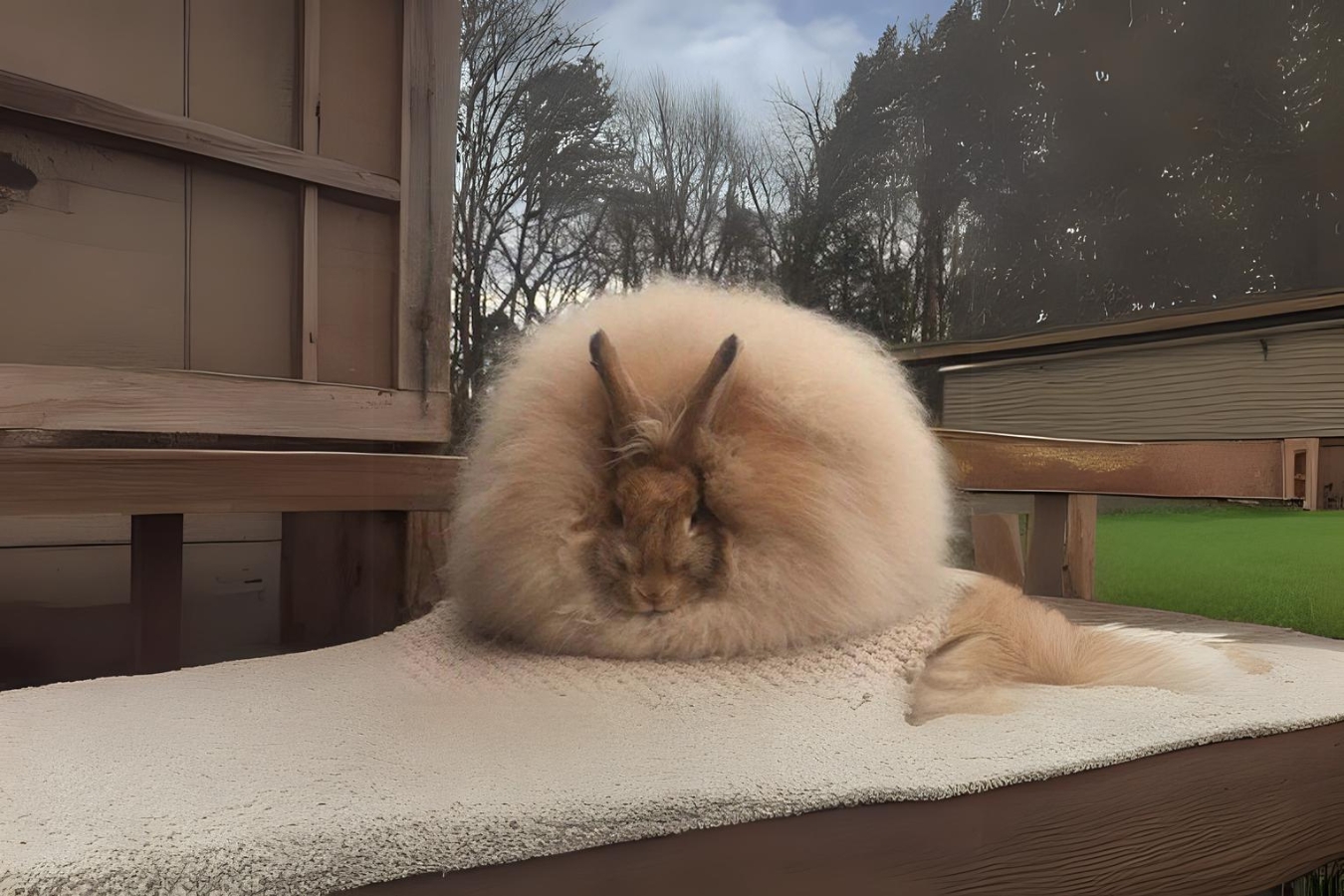 French Angora Rabbits