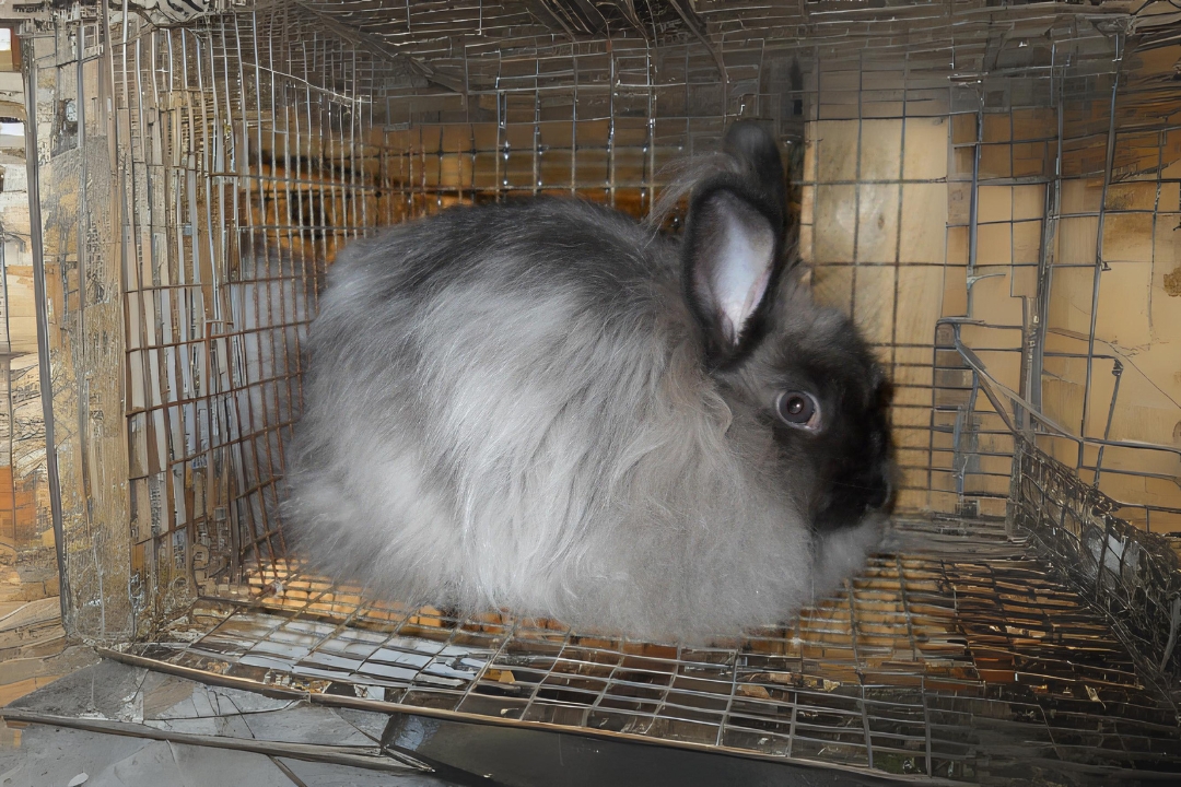French Angora Rabbits